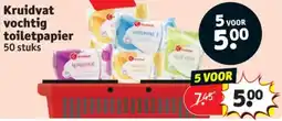Kruidvat Kruidvat vochtig toiletpapier aanbieding