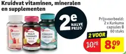 Kruidvat Kruidvat vitaminen, mineralen en supplementen aanbieding