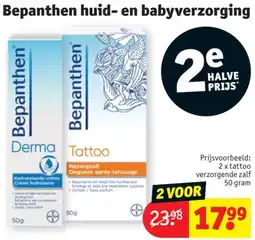 Kruidvat Bepanthen huid- en babyverzorging aanbieding