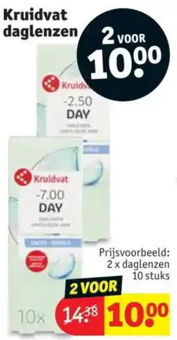 Kruidvat Kruidvat daglenzen aanbieding