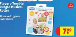 Kruidvat Playgro Tumble Jungle Musical Roller aanbieding