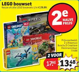 Kruidvat Lego Bouwset aanbieding