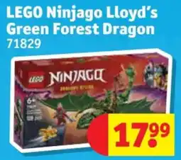Kruidvat Lego Ninjago Lloyd's Green Forest Dragon 71829 aanbieding