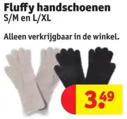 Kruidvat Fluffy handschoenen aanbieding
