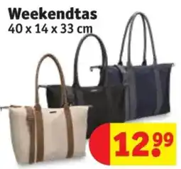 Kruidvat Weekendtas aanbieding