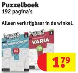 Kruidvat Puzzelboek aanbieding