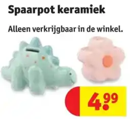 Kruidvat Spaarpot keramiek aanbieding