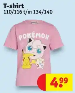 Kruidvat Pokémon T-shirt aanbieding