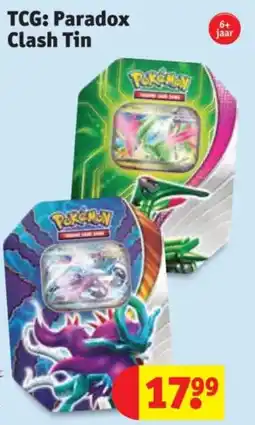 Kruidvat TCG: Paradox Clash Tin aanbieding