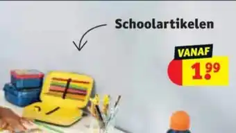 Kruidvat Schoolartikelen aanbieding
