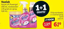 Kruidvat Vanish aanbieding