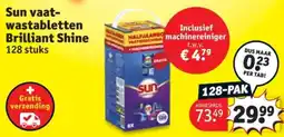 Kruidvat Sun Vaatwastabletten Brilliant Shine aanbieding
