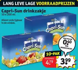 Kruidvat Capri-Sun drinkzakje aanbieding