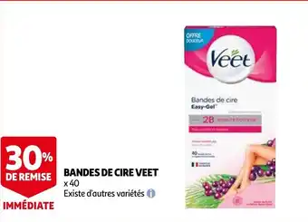 Bandes de cire veet
