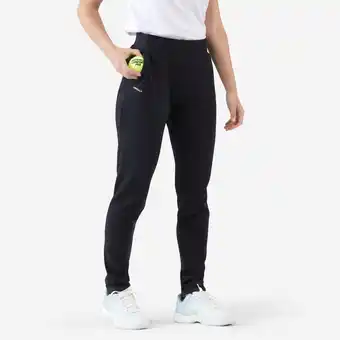 Decathlon Tennisbroek voor dames Dry 900 zwart aanbieding
