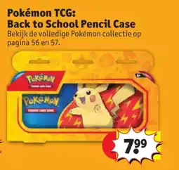 Kruidvat Pokémon TCG: Back to School Pencil Case aanbieding