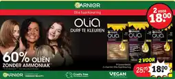 Kruidvat 2 x Garnier Olia Haarkleuring aanbieding