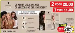 Kruidvat 2 x Schwarzkopf Creme Supreme Ultra Licht Parelblond 2 VOOR 2798 aanbieding
