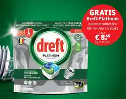 Kruidvat Dreft Platinum aanbieding