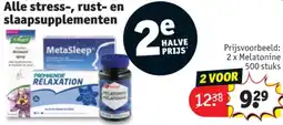 Kruidvat Alle stress-, rust- en slaapsupplementen aanbieding