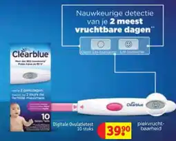 Kruidvat Digitale Ovulatietest 10 stuks aanbieding