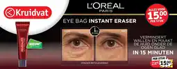 Kruidvat L'ORÉAL PARIS EYE BAG INSTANT ERASER aanbieding