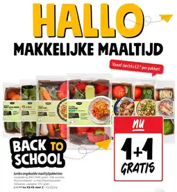 Jumbo Jumbo ongekoelde maaltijdpakketten aanbieding