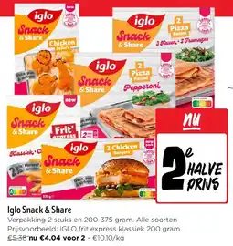 Jumbo Iglo Snack & Share aanbieding
