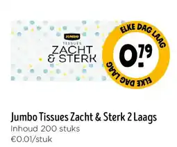 Jumbo Jumbo Tissues Zacht & Sterk 2 Laags aanbieding
