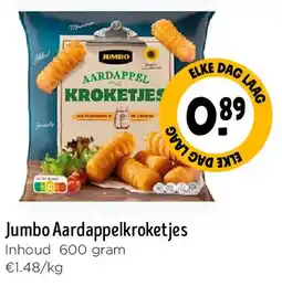 Jumbo Jumbo Aardappelkroketjes aanbieding