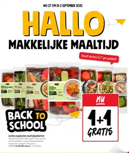 Jumbo Jumbo ongekoelde maaltijdpakketten aanbieding