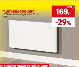 Hubo "ALUTHERM 2500 WIFI❞ aanbieding