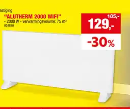Hubo ALUTHERM 2000 WIFI aanbieding