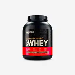 Decathlon Eiwitpoeder Gold Standard Whey double rich chocolate 2,2 kg aanbieding