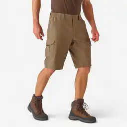 Decathlon BERMUDA CARGO 500 BEIGE aanbieding
