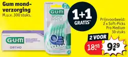 Kruidvat Gum mondverzorging aanbieding