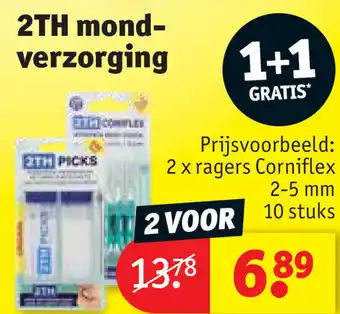 Kruidvat 2TH mondverzorging aanbieding
