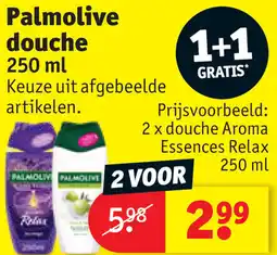 Kruidvat Palmolive douche aanbieding