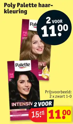 Kruidvat Poly Palette haarkleuring aanbieding