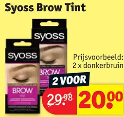 Kruidvat Syoss Brow Tint aanbieding