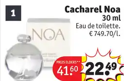 Kruidvat Cacharel Noa aanbieding