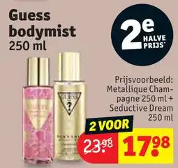 Kruidvat Guess bodymist aanbieding