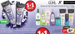 Kruidvat Gamma Guhl & John Frieda aanbieding