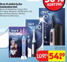 Kruidvat Oral-B elektrische tandenborstel aanbieding