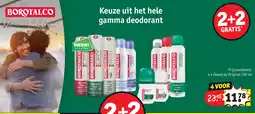 Kruidvat Borotalco deodorant aanbieding