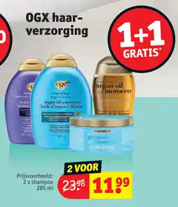 Kruidvat OGX haarverzorging aanbieding
