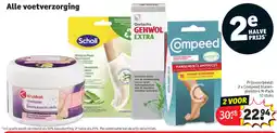 Kruidvat Alle voetverzorging aanbieding