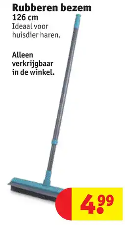 Kruidvat Rubberen bezem aanbieding
