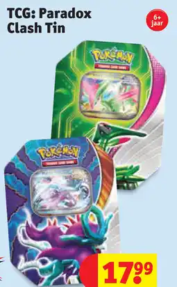 Kruidvat TCG: Paradox Clash Tin aanbieding