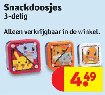 Kruidvat Snackdoosjes aanbieding